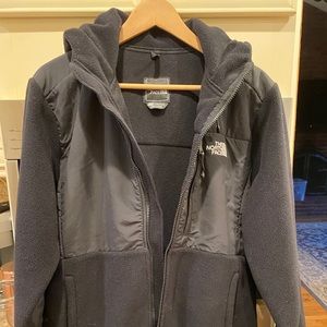 The North Face Fleece Hooded Jacket. Size XL.